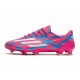 Adidas F50 Ghosted Adizero HT FG Rosa Blu Bianco