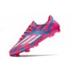 Adidas F50 Ghosted Adizero HT FG Rosa Blu Bianco