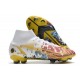 Nike Mercurial Superfly VIII Elite FG CR7 Bianco Rosso Oro Blu