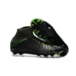 Scarpe Da Calcio Nike Hypervenom Phantom III DF FG Volt Nero