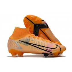 Nike Mercurial Superfly VIII Elite FG Arancio Nero