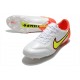 Nuovo Nike Tiempo Legend IX Elite FG Bianco Volt Cremisi Vivace