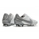 Nuovo Nike Tiempo Legend IX Elite FG Bianco Grigio