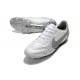 Nuovo Nike Tiempo Legend IX Elite FG Bianco Grigio