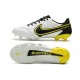  Nike Tiempo Legend IX Elite FG Bianco Fumo Scuro Grigio Nero Giallo