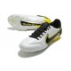  Nike Tiempo Legend IX Elite FG Bianco Fumo Scuro Grigio Nero Giallo