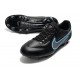 Nuovo Nike Tiempo Legend IX Elite FG Nero Grigio Ferro