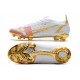 Nike Mercurial Vapor 14 Elite FG Scarpa Vit Röd Guld