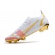 Nike Mercurial Vapor 14 Elite FG Scarpa Vit Röd Guld