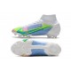 Nike Mercurial Superfly VIII Elite FG Bianco Blu