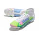 Nike Mercurial Superfly VIII Elite FG Bianco Blu