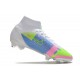 Nike Mercurial Superfly VIII Elite FG Bianco Blu