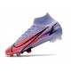 Nike Mercurial Superfly VIII Elite FG Mbappe Thistle Chiaro Argento Metallico