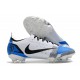 Nike Mercurial Vapor 14 Elite FG Scarpa Bianco Blu Nero