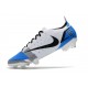 Nike Mercurial Vapor 14 Elite FG Scarpa Bianco Blu Nero