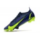 Nike Mercurial Vapor 14 Elite FG Scarpa Zaffiro Volt Blu Void