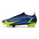 Nike Mercurial Vapor 14 Elite FG Scarpa Zaffiro Volt Blu Void