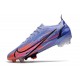 Nike Mercurial Vapor 14 Elite FG Scarpa Mbappe Thistle Chiaro Argento Metallico