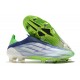 Scarpa Calcio adidas X Speedflow+ FG Bianco Verde Screaming Sonic Ink