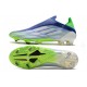 Scarpa Calcio adidas X Speedflow+ FG Bianco Verde Screaming Sonic Ink