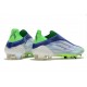 Scarpa Calcio adidas X Speedflow+ FG Bianco Verde Screaming Sonic Ink