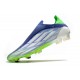 Scarpa Calcio adidas X Speedflow+ FG Bianco Verde Screaming Sonic Ink