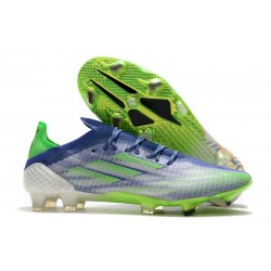 adidas X Speedflow.1 FG Nuovo Adizero Bianco Verde Screaming Sonic Ink