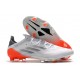 adidas X Speedflow.1 FG Nuovo Bianco Ferro Metallizzato Rosso Solare