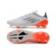 adidas X Speedflow.1 FG Nuovo Bianco Ferro Metallizzato Rosso Solare