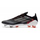 adidas X Speedflow.1 FG Nuovo Scarpe Nero Core Bianco Rosso Vivido