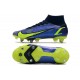 Nike Mercurial Superfly 8 Elite SG-PRO Anti Clog Zaffiro Volt Blu Void