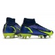 Nike Mercurial Superfly 8 Elite SG-PRO Anti Clog Zaffiro Volt Blu Void