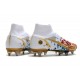 Nike Mercurial Superfly 8 Elite SG-PRO Anti Clog Bianco Rosso Oro