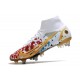 Nike Mercurial Superfly 8 Elite SG-PRO Anti Clog Bianco Rosso Oro