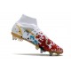 Nike Mercurial Superfly 8 Elite SG-PRO Anti Clog Bianco Rosso Oro