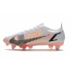 Nike Mercurial Vapor XIV Elite SG Pro Bianco Nero Cremisi Vivace Rosa