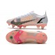 Nike Mercurial Vapor XIV Elite SG Pro Bianco Nero Cremisi Vivace Rosa