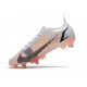 Nike Mercurial Vapor XIV Elite SG Pro Bianco Nero Cremisi Vivace Rosa