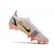 Nike Mercurial Vapor XIV Elite SG Pro Bianco Nero Cremisi Vivace Rosa