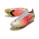 Nike Mercurial Vapor XIV Elite SG Pro Bianco Argento Metallico Platino Puro