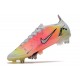 Nike Mercurial Vapor XIV Elite SG Pro Bianco Argento Metallico Platino Puro