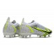 Nike Mercurial Vapor XIV Elite SG Pro Bianco Nero Metallic Argento Volt