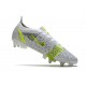 Nike Mercurial Vapor XIV Elite SG Pro Bianco Nero Metallic Argento Volt