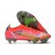 Nike Mercurial Vapor XIV Elite SG Pro Cremisi Vivace Argento Metallico