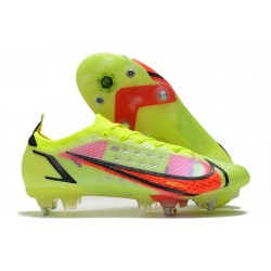 Nike Mercurial Vapor XIV Elite SG Pro Volt Cremisi Vivace Nero