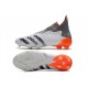 adidas Scarpe Predator Freak+ FG Bianco Ferro Metallizzato Rosso Solare