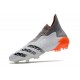 adidas Scarpe Predator Freak+ FG Bianco Ferro Metallizzato Rosso Solare