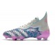 adidas Scarpe Predator Freak+ FG Grigio Rosa Blu