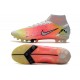 Nike Mercurial Superfly VIII Elite AG Bianco Argento Metallico Platino Puro