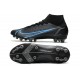 Nike Mercurial Superfly VIII Elite AG Nero Grigio Ferro